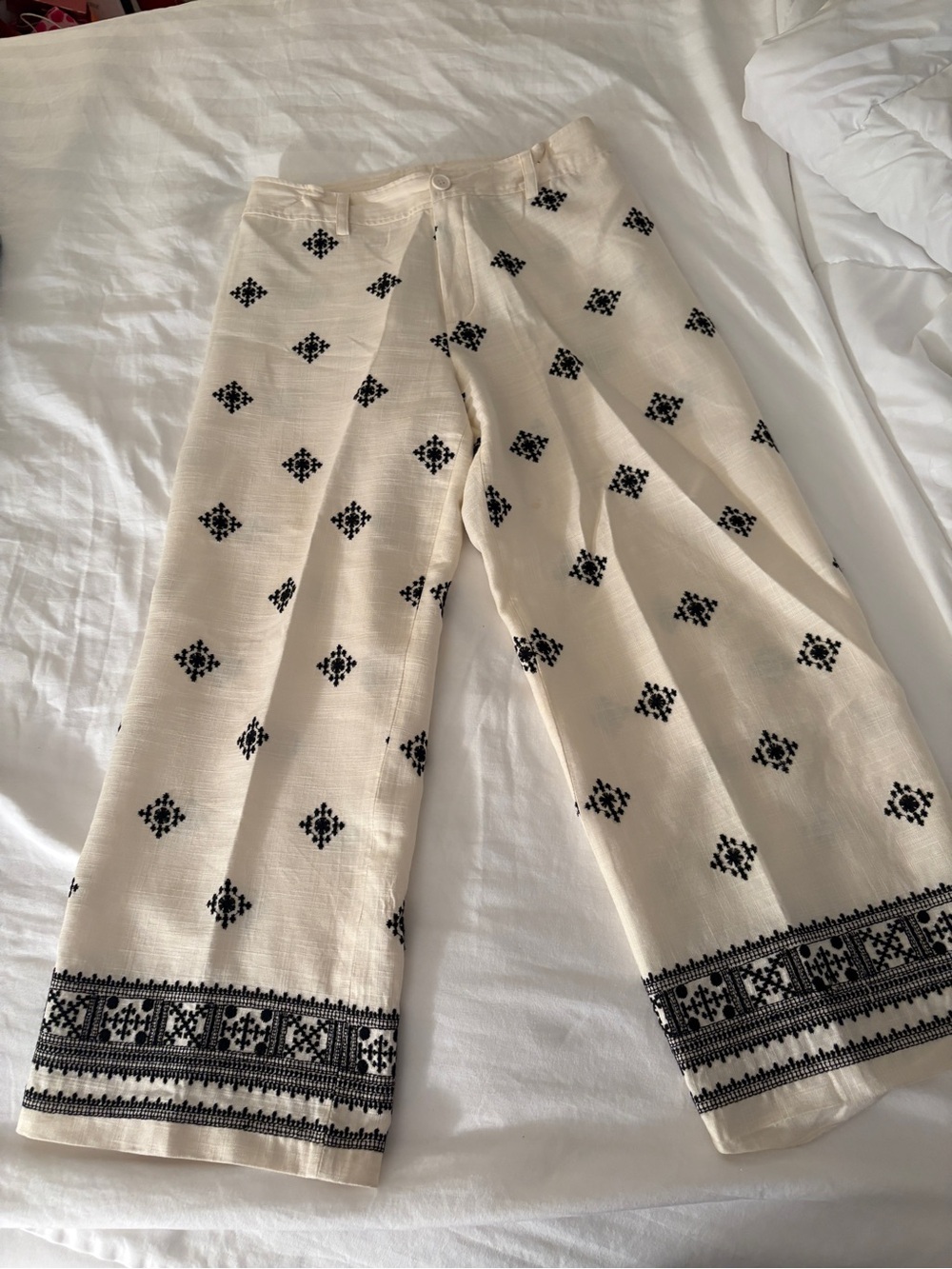 Tahari Linen Pants US SZ 10